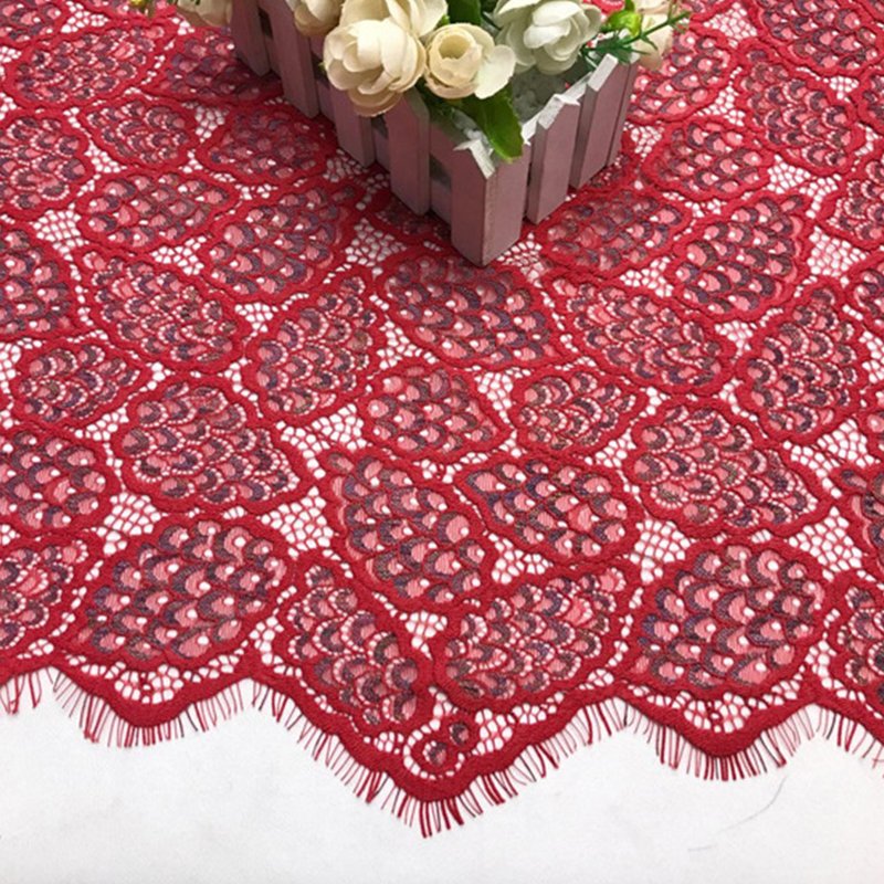 Lace Fabric Dress Cutwork Nylon for Women's Wear Wholesale Supplier 9